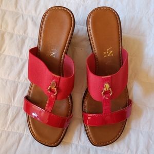 Italian Shoemaker Red Wedges